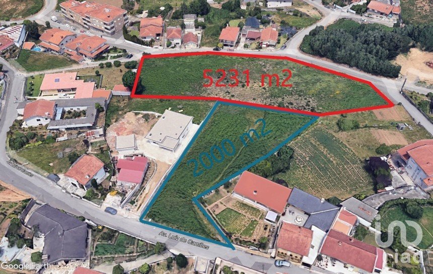Terreno em Nogueira da Regedoura de 7 231 m²