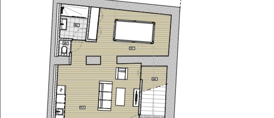 Maison T4 à Alcantarilha e Pêra de 265 m²