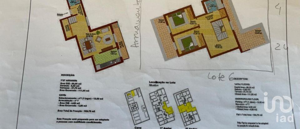 Apartment T2 in Tavira (Santa Maria e Santiago) of 111 m²