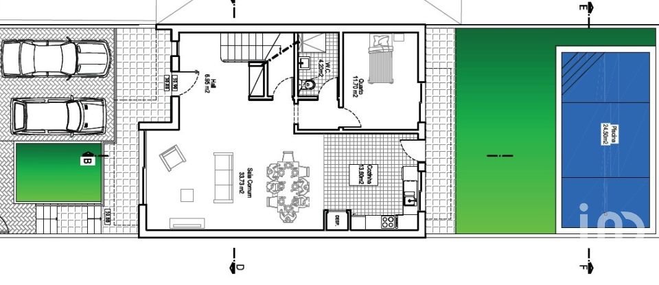 Moradia T3 em Lourinhã e Atalaia de 201 m²