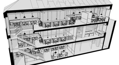 Restaurant à Cedofeita, Santo Ildefonso, Sé, Miragaia, São Nicolau e Vitória de 463 m²