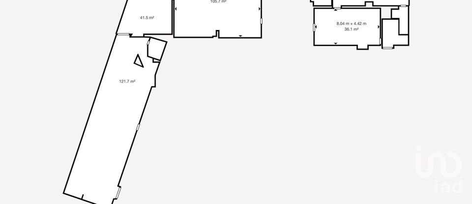Maison traditionnelle T7 à Perafita, Lavra E Santa Cruz Do Bispo de 1 271 m²