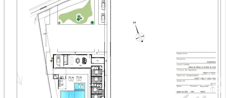 Land in Loulé (São Sebastião) of 1,948 m²