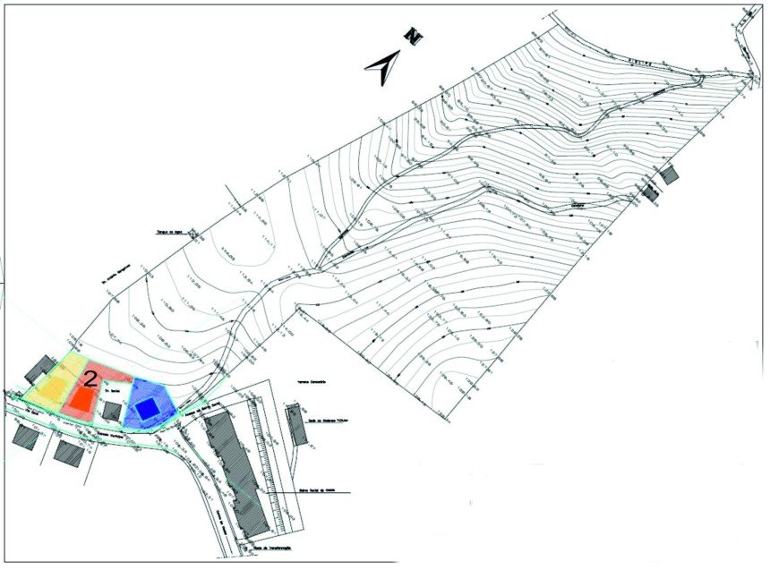 Terreno em Melres E Medas de 541 m²
