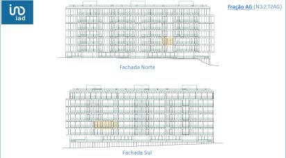 Appartement T2 à Glória E Vera Cruz de 88 m²