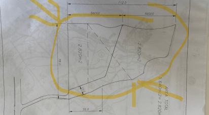 Terrain à Alcantarilha e Pêra de 2 820 m²