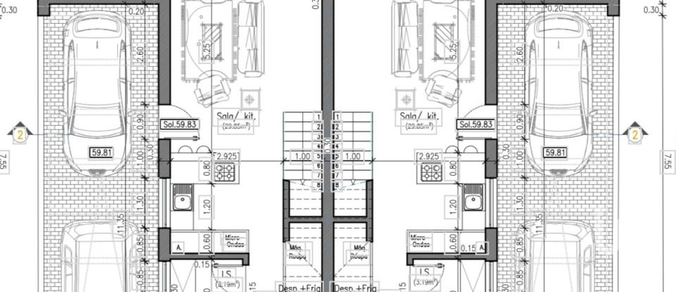 House T3 in Fernão Ferro of 130 m²