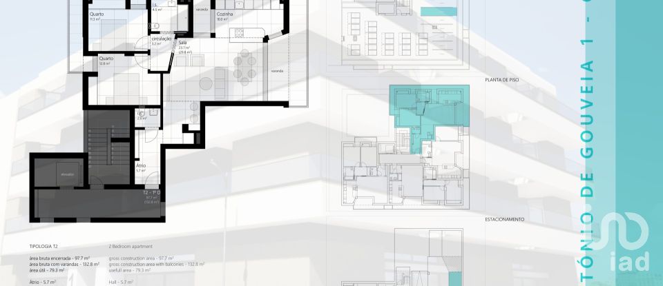 Apartment T2 in Quelfes of 133 m²