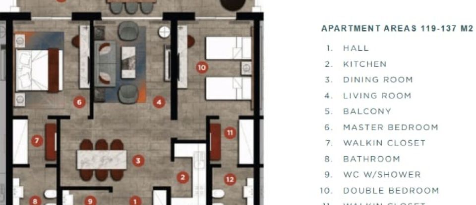 Apartamento T2 em Almancil de 105 m²