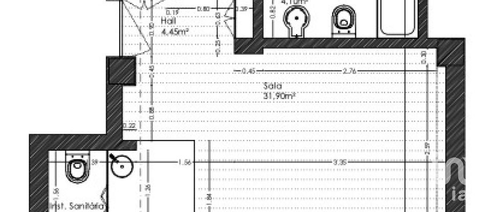 Apartment T2 in Cedofeita, Santo Ildefonso, Sé, Miragaia, São Nicolau e Vitória of 96 m²