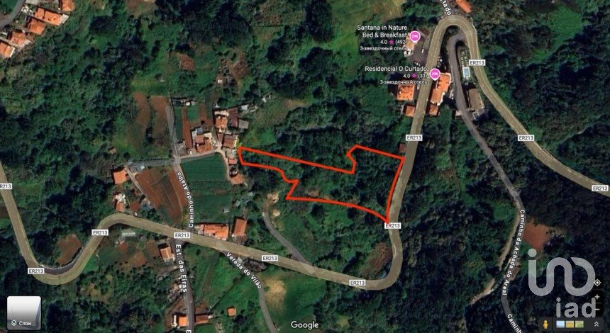 Terreno rústico em Santana de 2 370 m²