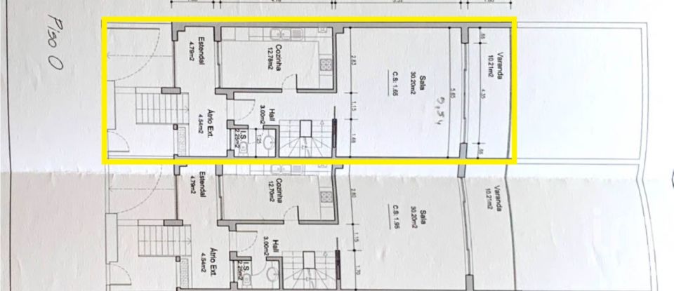 Moradia T3 em Charneca De Caparica E Sobreda de 134 m²