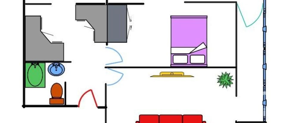 Appartement T1 à Arroios de 50 m²