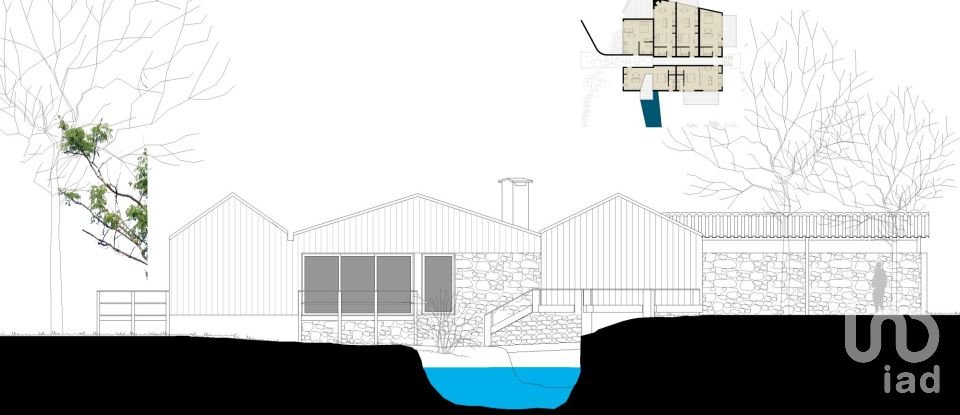 Quinta T4 em Crasto, Ruivos e Grovelas de 341 m²