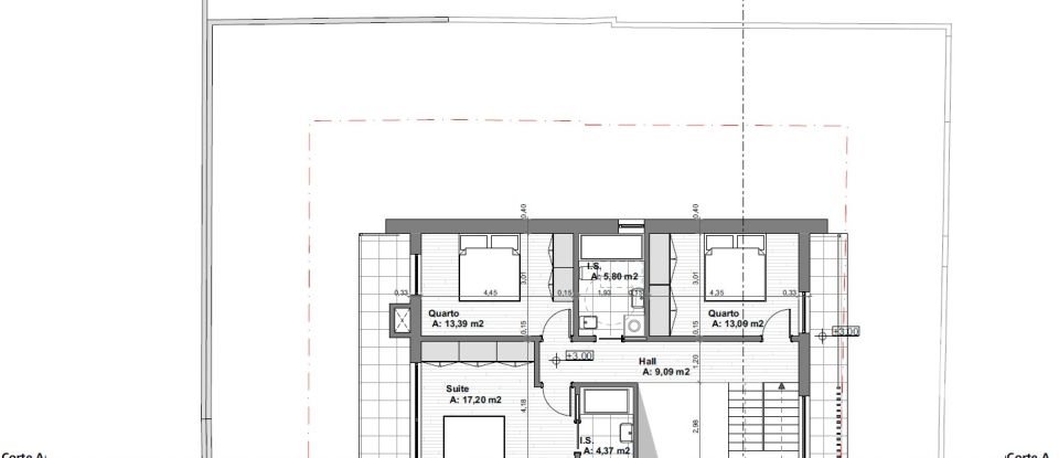 Terrain à Palhais e Coina de 300 m²