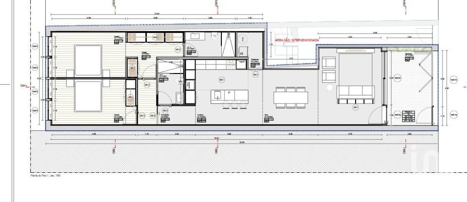 Apartment T2 in Lordelo Do Ouro E Massarelos of 126 m²