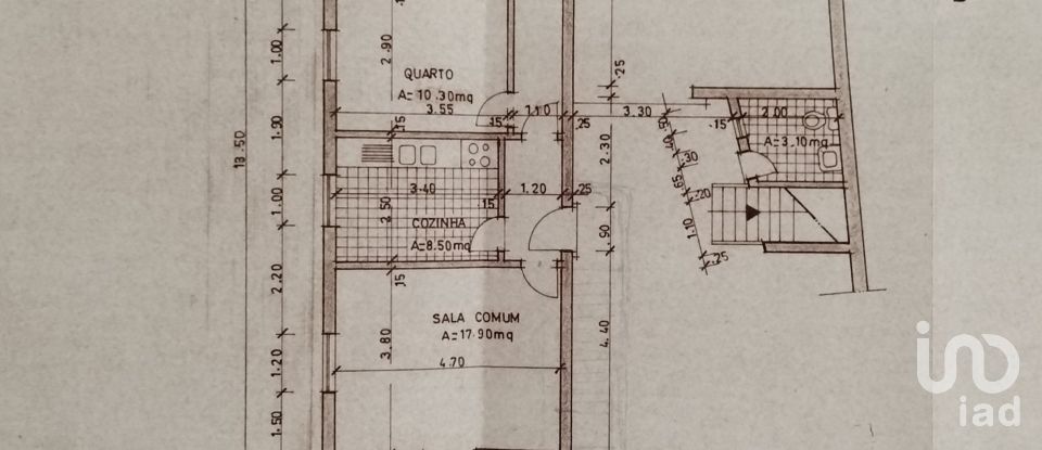 House T2 in Alcabideche of 63 m²