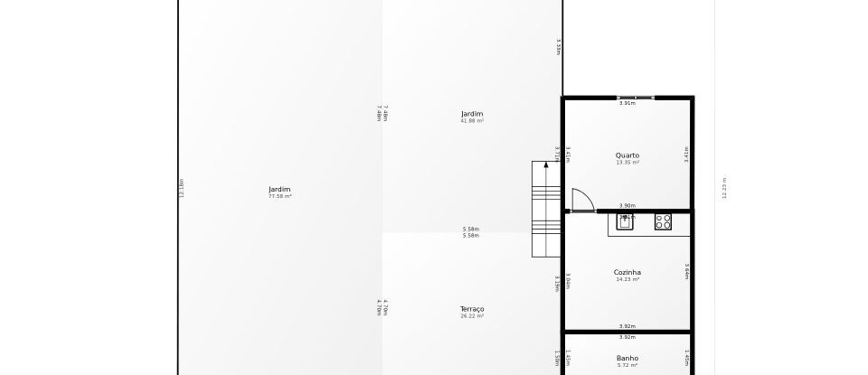 Apartment T4 in Santa Maria Maior of 150 m²