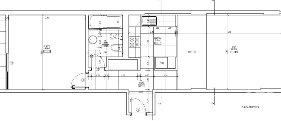 Apartment T1 in Oeiras e São Julião da Barra, Paço de Arcos e Caxias of 72 m²