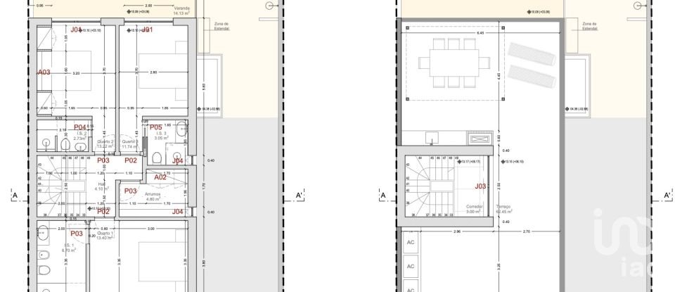 Moradia T3 em Moncarapacho e Fuseta de 192 m²