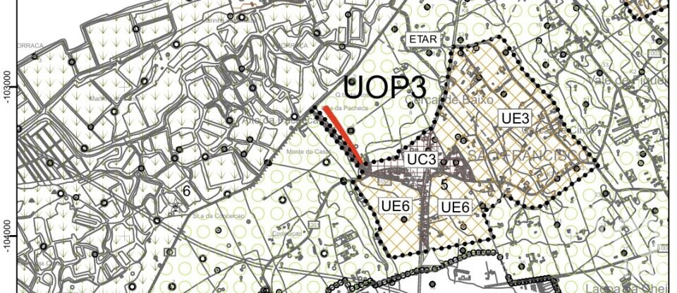 Land in São Francisco of 6,200 m²