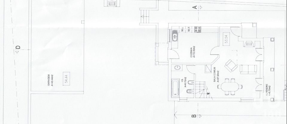 House T2 in Caldas da Rainha - Nossa Senhora do Pópulo, Coto e São Gregório of 166 m²