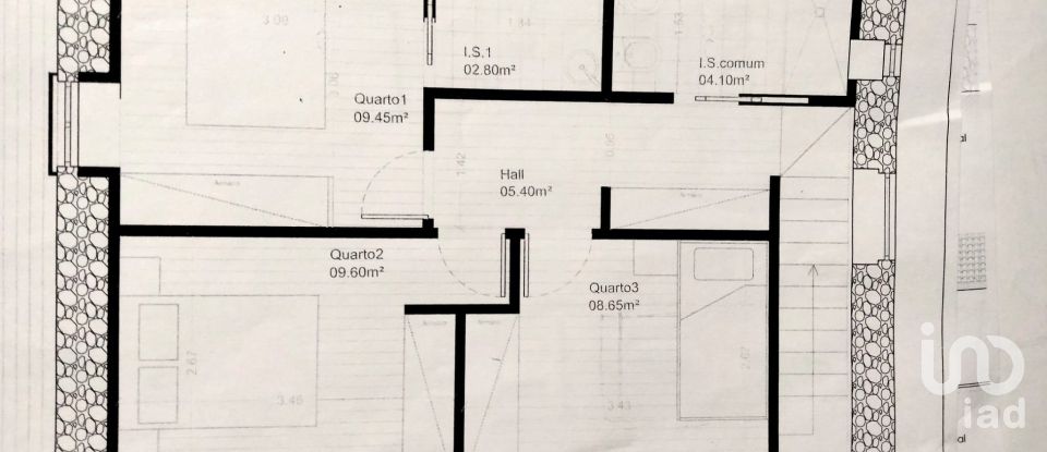 Maison rustique T3 à Caria de 126 m²