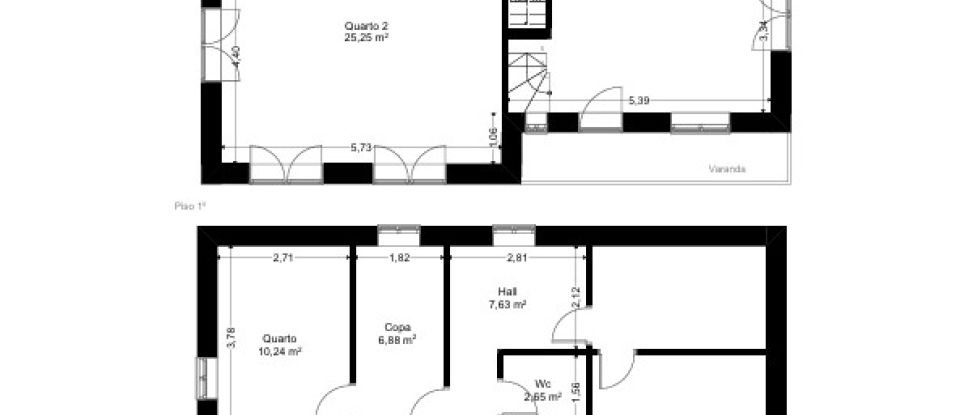 Maison T4 à Aguçadoura e Navais de 262 m²