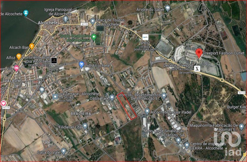Land in Alcochete of 22,131 m²