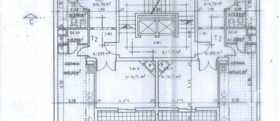 Apartment T2 in Seixal, Arrentela e Aldeia de Paio Pires of 86 m²