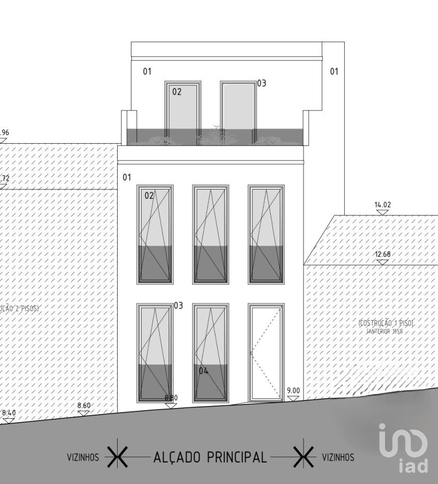Maison T1 à São Gonçalo De Lagos de 24 m²