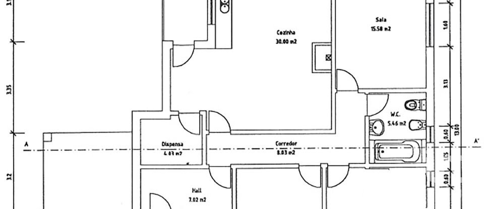 Lodge T3 in Salgueiro do Campo of 125 m²