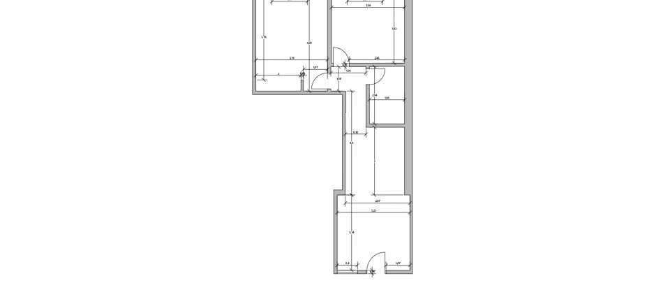 Apartamento T2 em Santa Iria de Azoia, São João da Talha e Bobadela de 58 m²