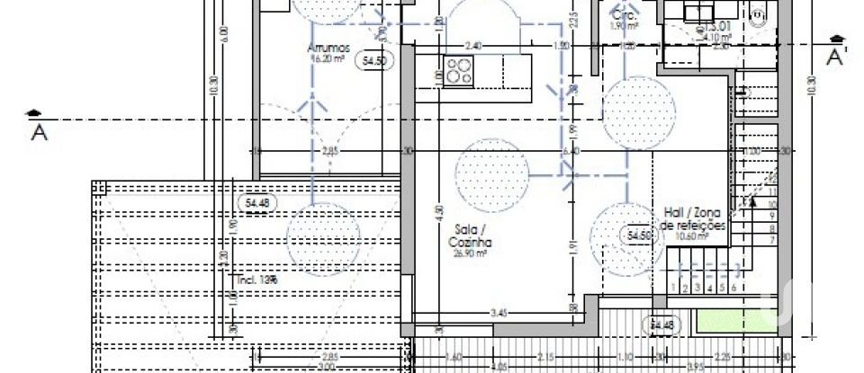 House T3 in Silveira of 135 m²