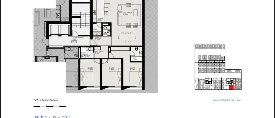 Apartamento T3 em Margaride (Santa Eulália), Várzea, Lagares, Varziela e Moure de 181 m²