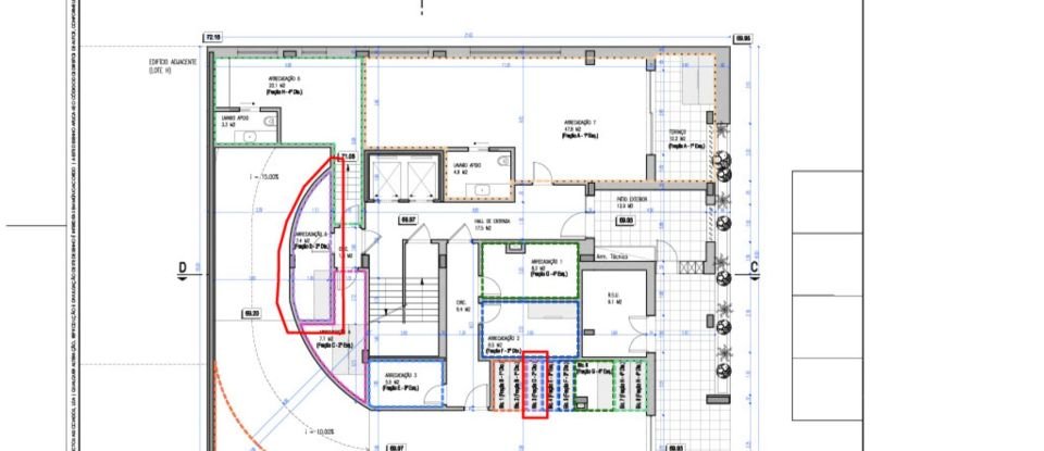 Apartamento T3 em Laranjeiro e Feijó de 159 m²
