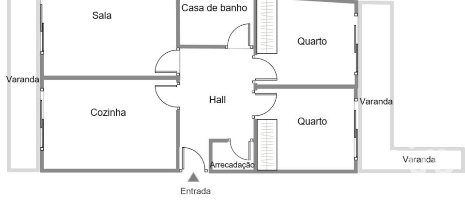 Apartamento T4 em Fátima de 220 m²