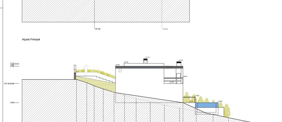 Terreno urbano em Rio Maior de 962 m²