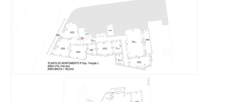 Apartamento T6 em Penha de França de 259 m²