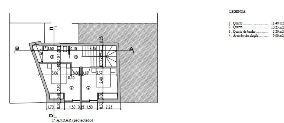 Terrain à São Gonçalo De Lagos de 55 m²