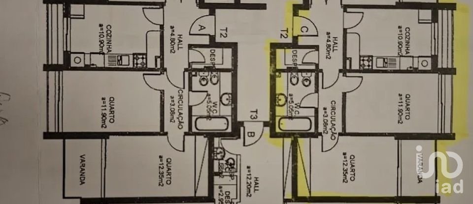Apartment T2 in Alvor of 124 m²