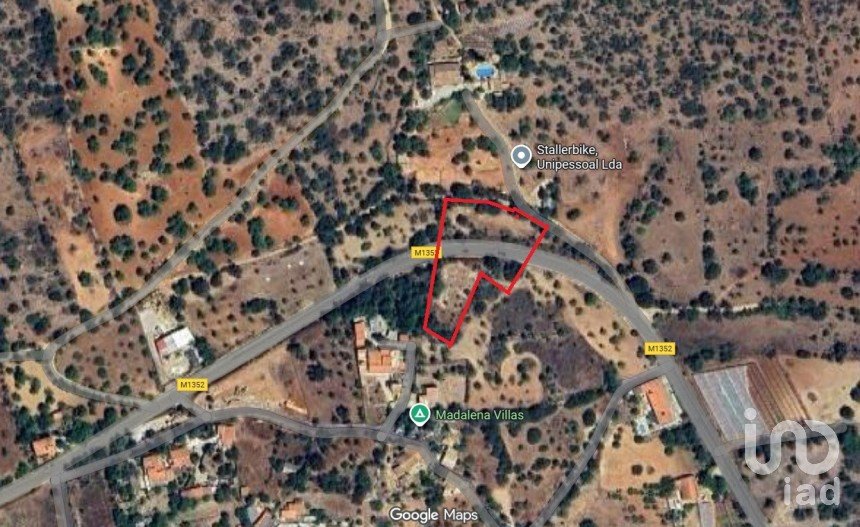 Terreno em Paderne de 3 280 m²