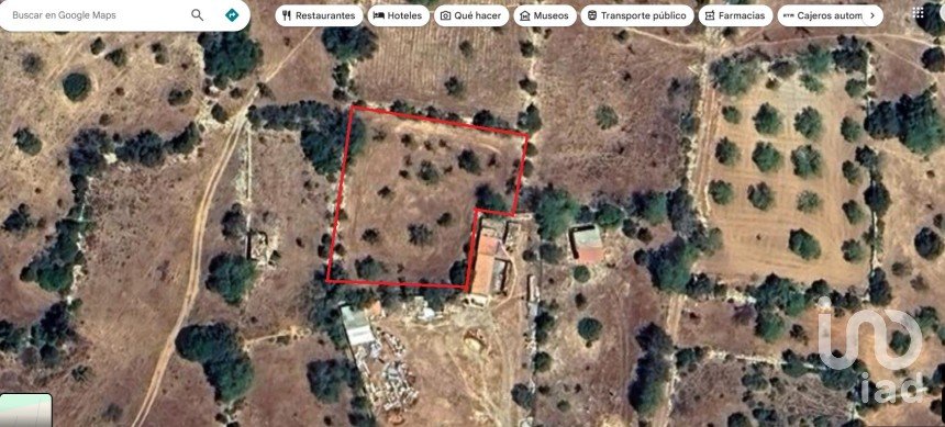 Terreno em Paderne de 1 800 m²