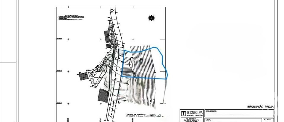 Building plot in Lamas e Cercal of 950 m²