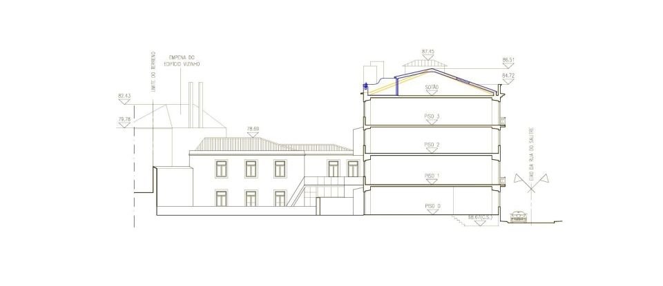 Apartment T4 in Santo António of 229 m²