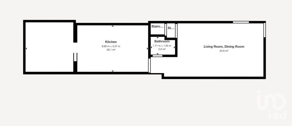 House T3 in São João de Loure e Frossos of 85 m²