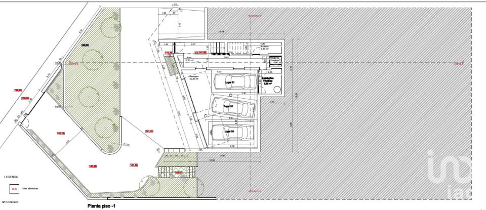 Building plot in Nazaré of 952 m²