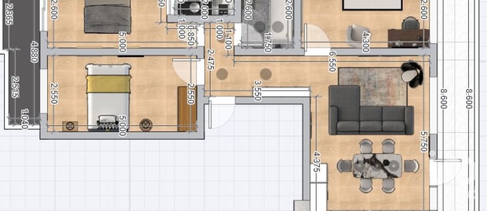 Apartamento T3 em Almada, Cova da Piedade, Pragal e Cacilhas de 85 m²