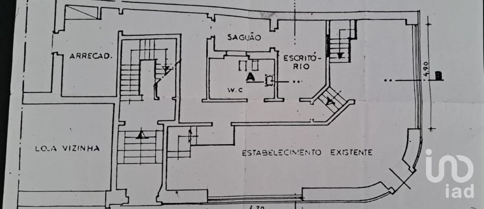 Boutique/Local commercial à Arroios de 110 m²