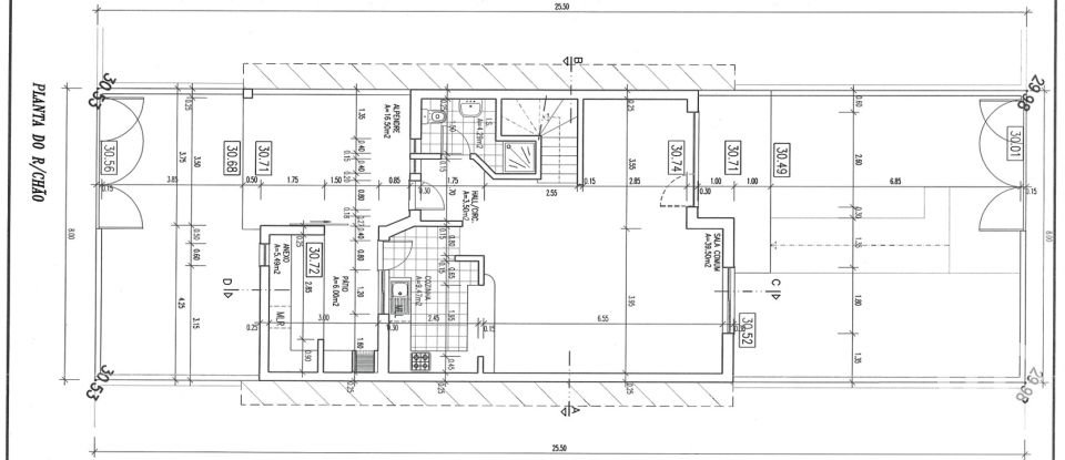 Terreno urbano em Olhão de 204 m²